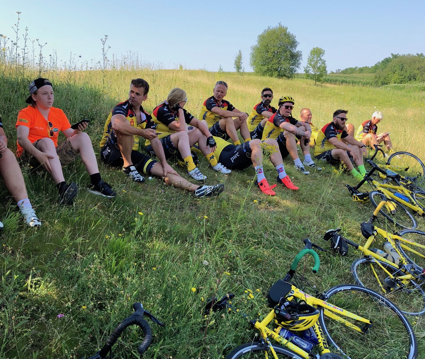 Team Rynkeby sykler for veldedighet - Del 1
