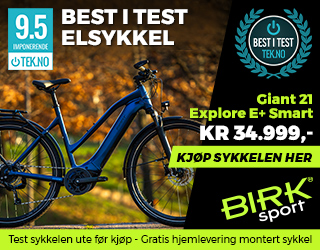 Best i test: Giant Explore E+ Smart - birk.no
